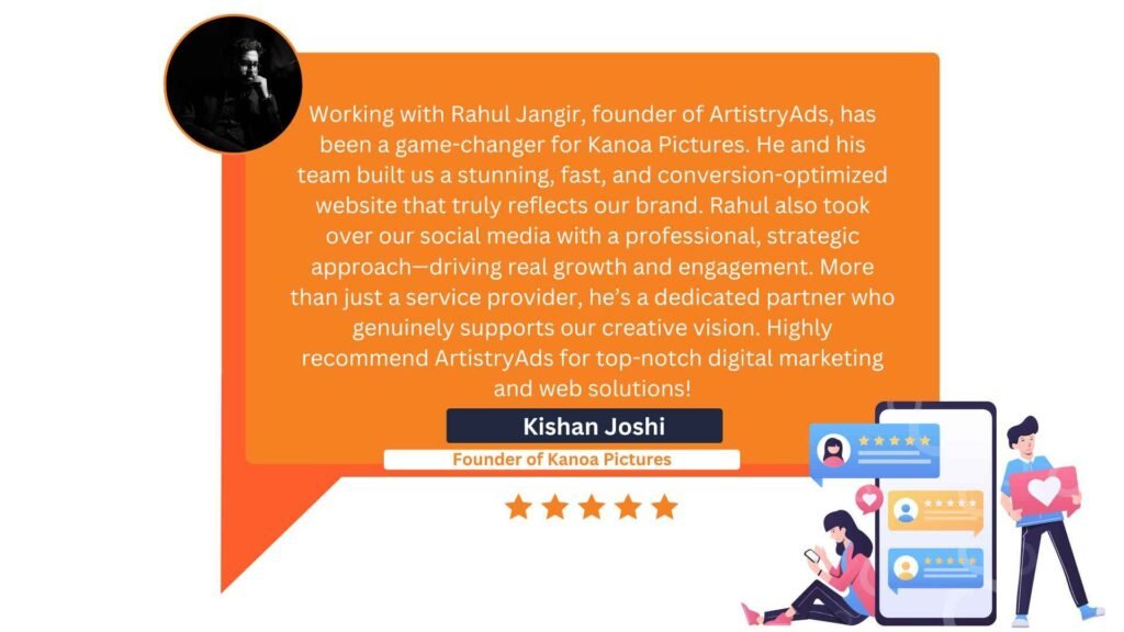 ArtistryAds Client's Feedback.