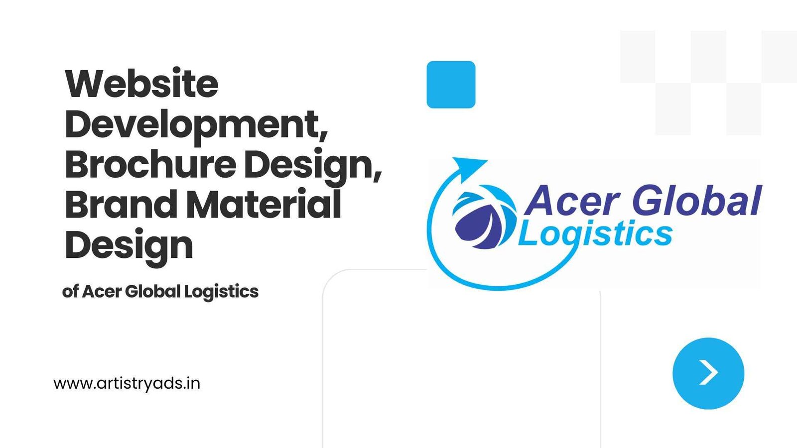 Acer global logistics | ArtististryAds Clientele
